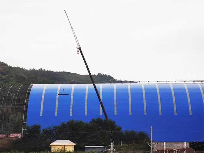 揭阳煤棚网架工程